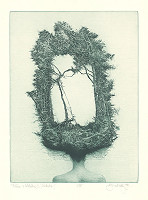 Albín Brunovský – Dáma v klobúku II. 