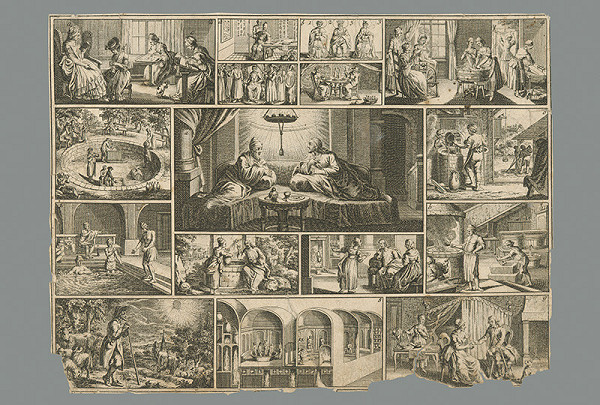 Johann Rudolf Schellenberg – Kristus a colník