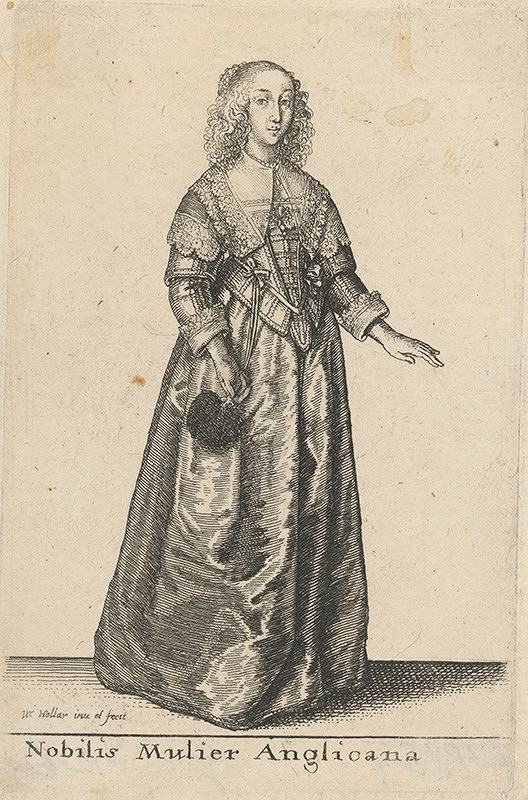 Václav Hollar – Šľachtičná Angličanka 