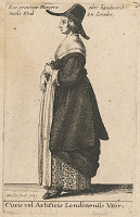 Václav Hollar – Manželka londýnskeho mešťana alebo remeselníka 