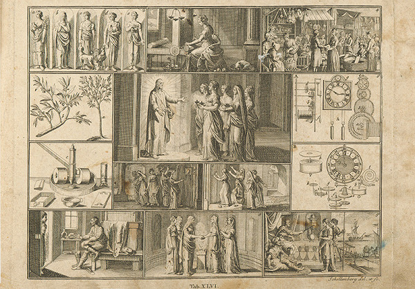 Johann Rudolf Schellenberg – Kristus a múdre panny