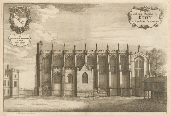 Václav Hollar – Kaplnka Kráľovského kolégia v Etone 