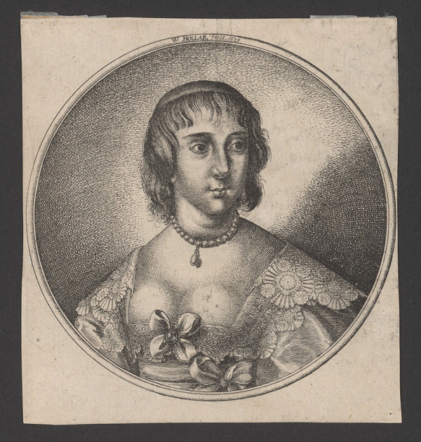 Václav Hollar – Podobizeň dámy 