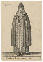 Václav Hollar – Česká sedliačka 