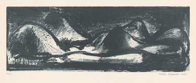 Karel Kroupa – Kopcovitá krajina 