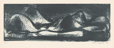 Karel Kroupa – Kopcovitá krajina 