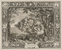 Charles Le Brun, Sebastien Le Clerc st. – Bakchus, patrón dobrej úrody hrozna 