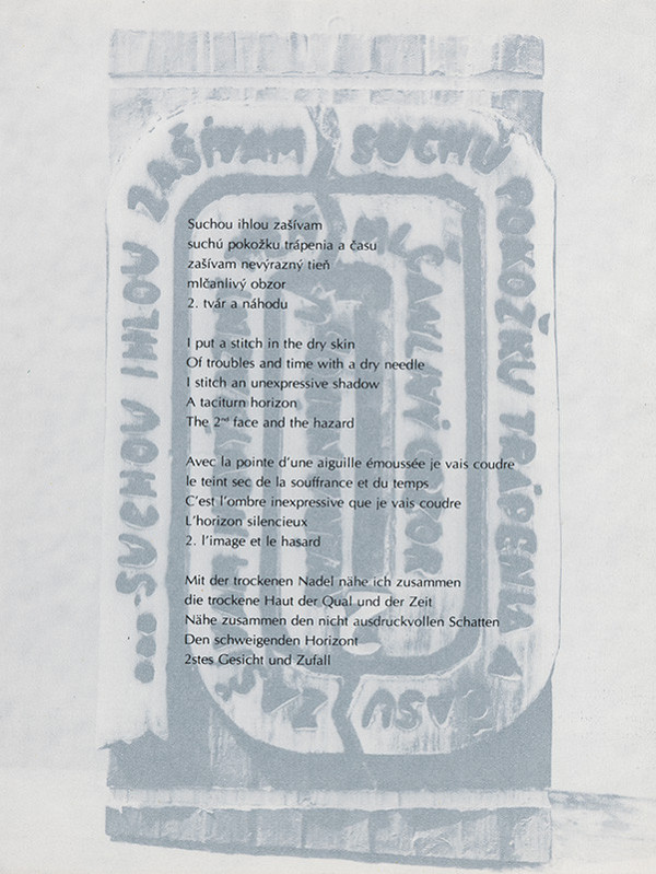 Juraj Meliš – Vizuálna poézia IV. 