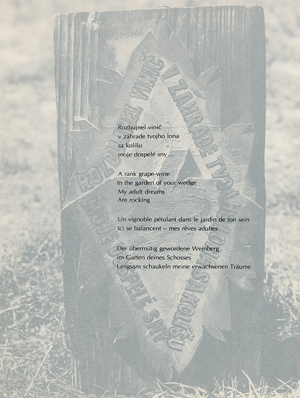 Juraj Meliš – Vizuálna poézia XIV. 