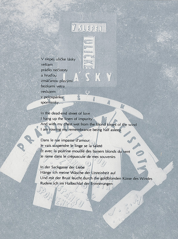 Juraj Meliš – Vizuálna poézia XV. 