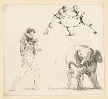 Západoeurópsky autor z 18. storočia – Pohybové štúdie 