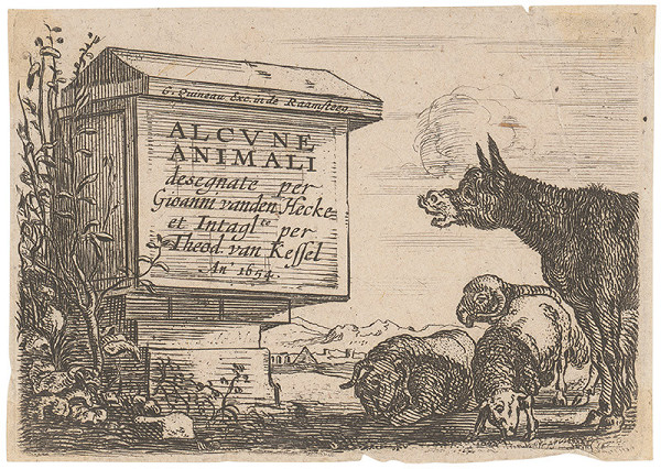 Theodor van Keffel, Giovanni van den Hecke – Alcune Animali