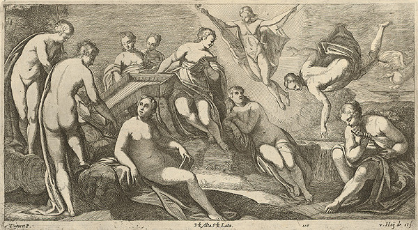 Nikolaus van Hoy, Jacopo Tintoretto – Koncert múz s Apolónom