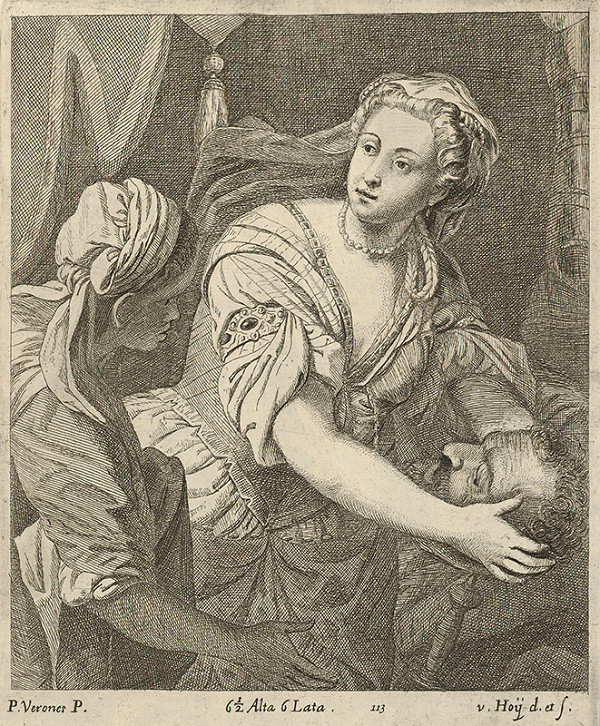 Paolo Veronese, Nikolaus van Hoy – Judita s hlavou Holoferna
