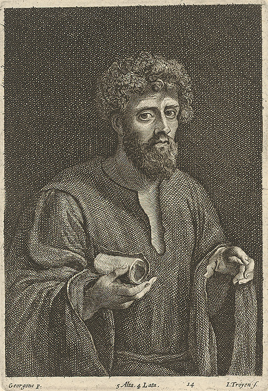 Giorgione, Jan van Troyen, David Teniers ml. – Apostle