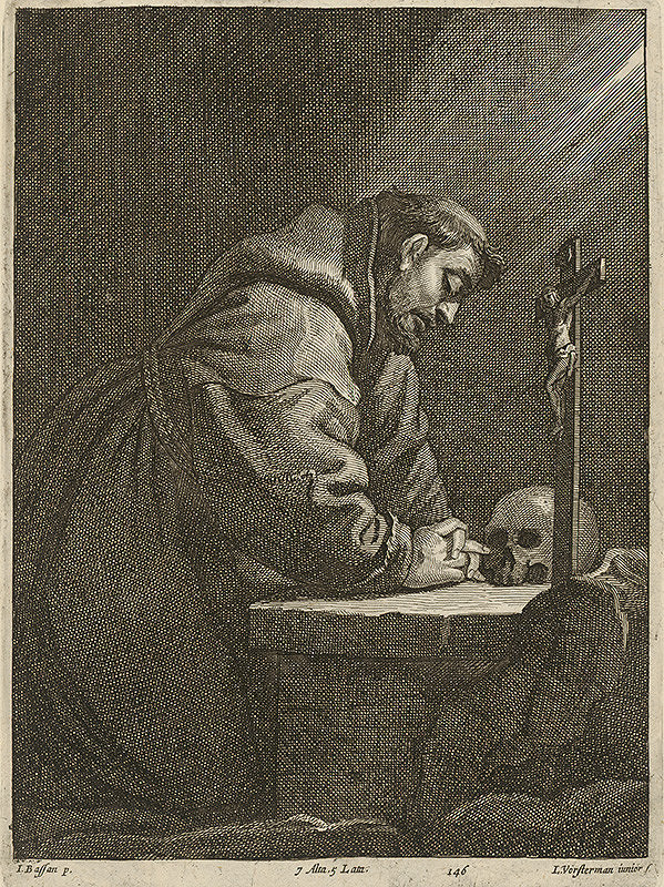 Jacopo Bassano, Lucas Vorsterman ml., David Teniers ml. – Svätý František