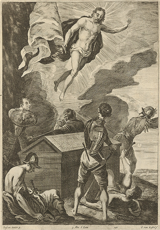 Théodorus van Kessel, Francesco Bassano II., Leandro Bassano, David Teniers ml. – Zmŕtvychvstanie