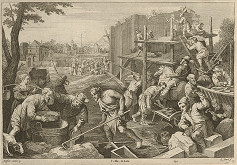 Quirin Boel, Francesco Bassano II., Leandro Bassano, David Teniers ml. – Stavba veže  