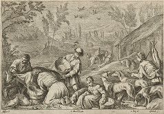 Francesco Bassano II., Leandro Bassano, Nikolaus van Hoy, Jan van Ossenbeck – Jar - štyri ročné obdobia  