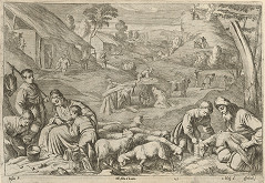 Nikolaus van Hoy, Jan van Ossenbeck, Francesco Bassano II. – Leto - štyri ročné obdobia  