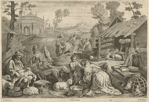 Jacopo Bassano, Jan van Troyen, David Teniers ml. – Jar - štyri ročné obdobia