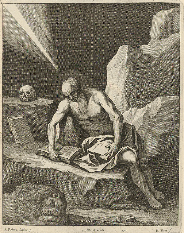 Jacopo, il giovane Palma, Quirin Boel, David Teniers ml. – Svätý Hieroným