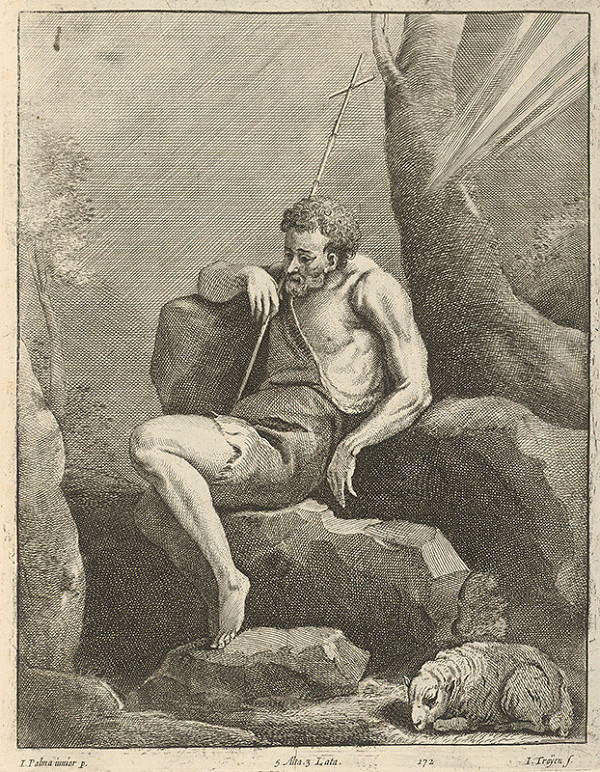 Jacopo, il giovane Palma, Jan van Troyen, David Teniers ml. – Svátý Ján Krstiteľ