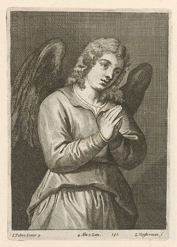Jacopo, il vecchio Palma, Lucas Vorsterman, David Teniers ml. – Anjel s rukami zopätými k modlidbe