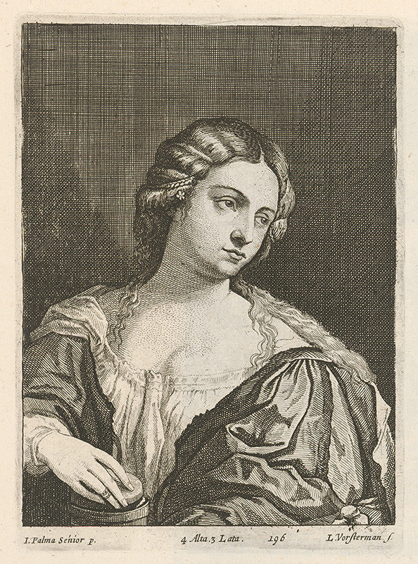 Jacopo, il vecchio Palma, Lucas Vorsterman, David Teniers ml. – Portrét ženy s kozmetickou nádobou