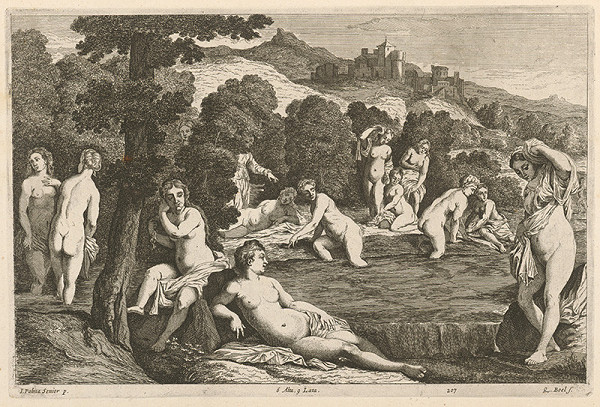 Jacopo, il vecchio Palma, Quirin Boel, David Teniers ml. – Kúpajúce sa nymfy
