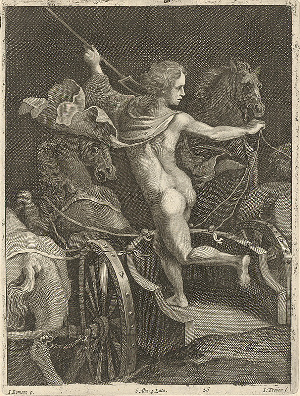 Giulio Romano, Jan van Troyen, David Teniers ml. – Apolón so slnečným vozom