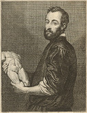 Titian, Lucas Vorsterman ml., David Teniers ml. – Portrét sochára podľa Titiana  