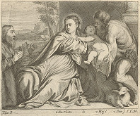 Titian, Nikolaus van Hoy, V. Hoy de van Stieen – Madona s Jánom Krstiteľom a donátorom   