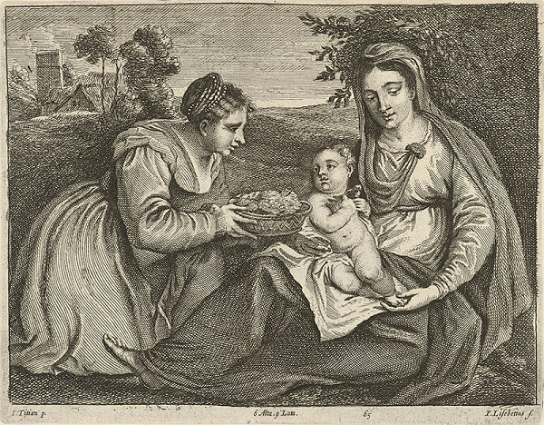 Titian, Peter Lisebetius, David Teniers ml. – Madona so svätou Dorotou
