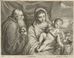Titian, Nikolaus van Hoy, V. Hoy de van Stieen – Madona s Jánom Krstiteľom a svätým pustovníkom  