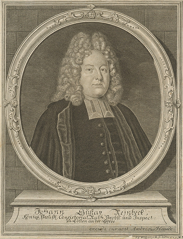 Johann Georg Wolfgang – Podobizeň J.G.Reinbecka