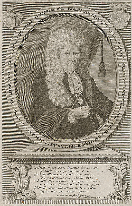 Johann Georg Wolfgang – Podobizeň Eberharda Gockeliusa 