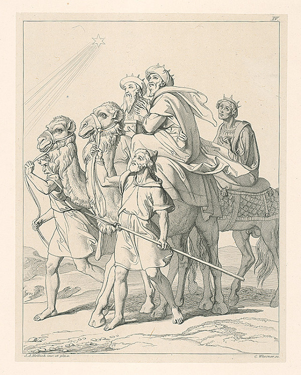 Konrád Wiesner, Johan Anton Hellich – Príchod troch kráľov