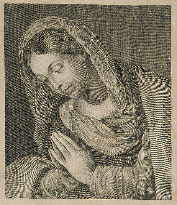 Josef Jan Alois Drda – Modliaca sa Panna Mária