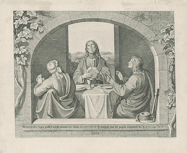 Vendelín Želísko, Josef Führich – Kristus láme chlieb