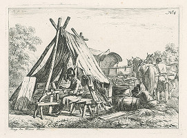 Johann Adam Klein – Vojenský tábor 