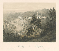 August Haun – Hrad Rožmberk 