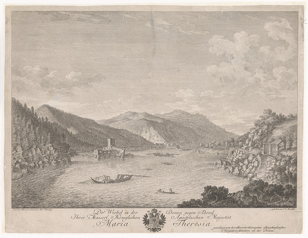 Johann Ernst Mansfeld, Anton Wenzely – Vodný vír na Dunaji 