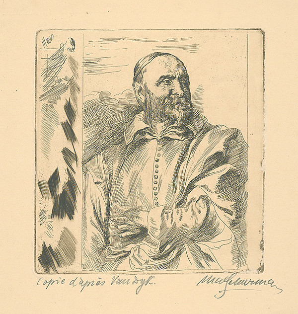 Maximilián Schurmann – Kópia podľa Van Dycka