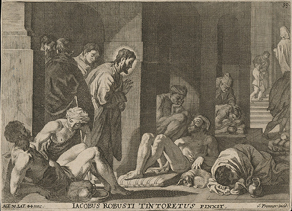 Anton Joseph von Prenner, Jacopo Tintoretto – Kristus uzdravuje nemocných