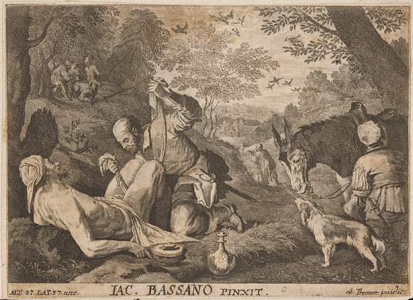 Anton Joseph von Prenner, Jacopo Bassano – Milosrdný Samaritán