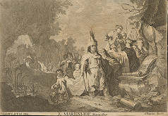 Anton Joseph von Prenner, Jansz. Aert van Marienhof – Alexander pred hrobom Achilovým 