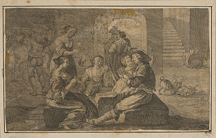 Anton Joseph von Prenner – Výjav z hostinca 