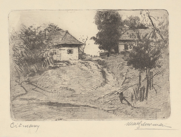 Maximilián Schurmann – Čičmany - Dom nad úvozom 
