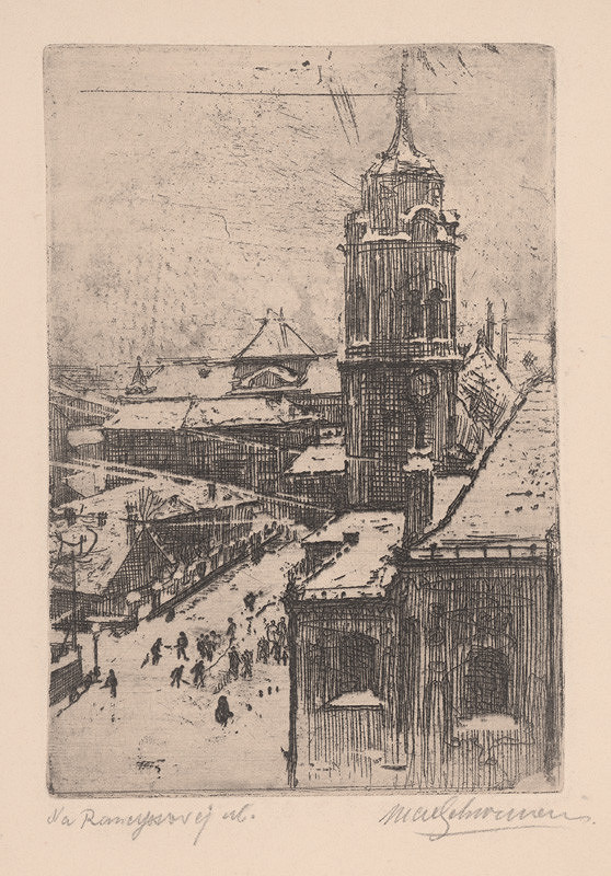 Maximilián Schurmann – Raneyesova ul.v Bratislave 